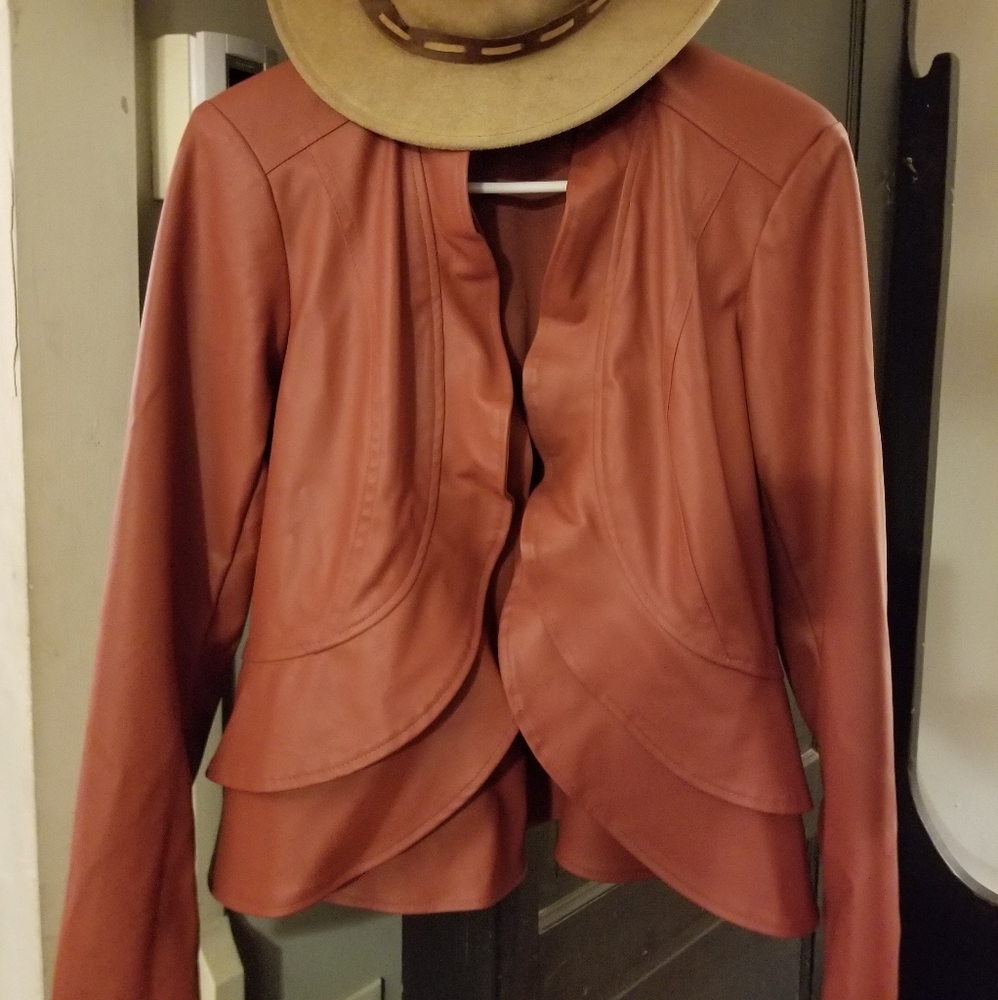 Gorgeous Faux Leather Jacket